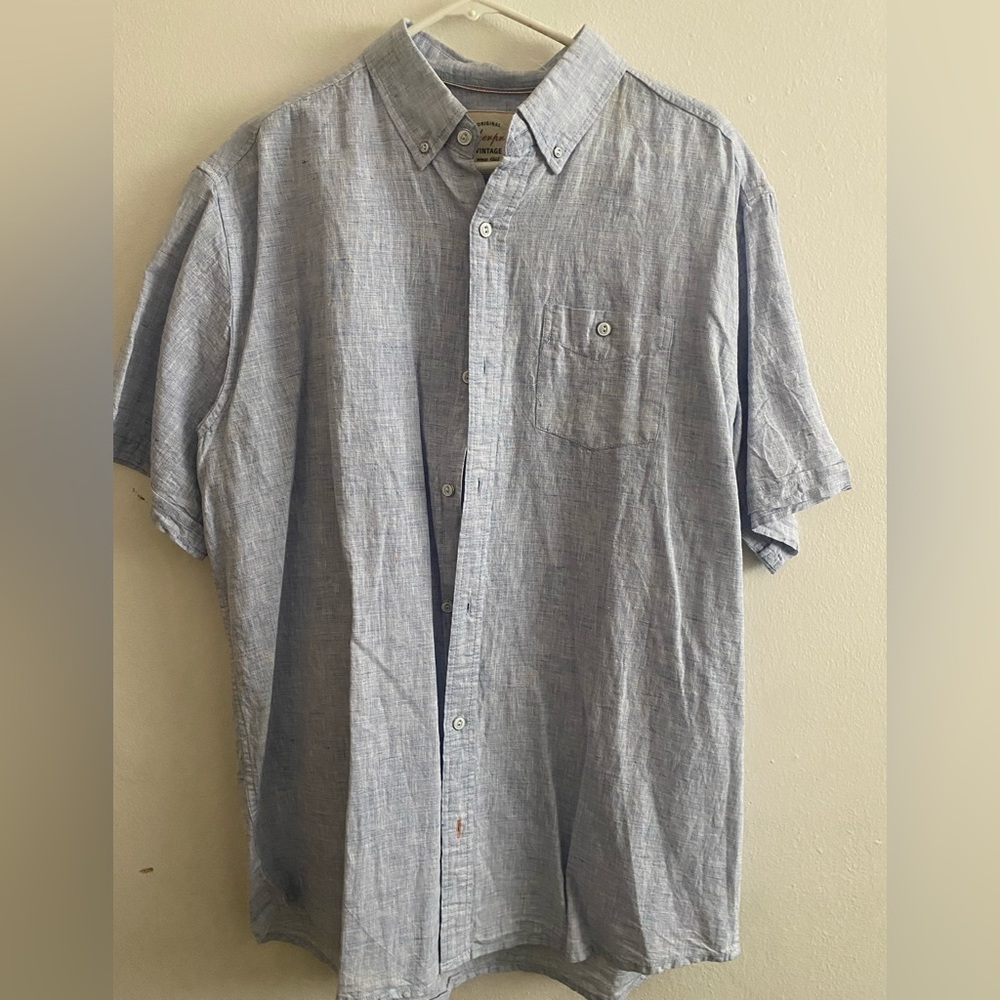 Linen beach shirt NWOT